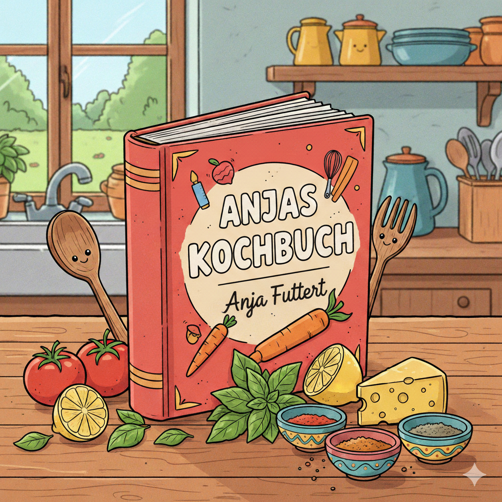 Anjas Kochbuch Cover